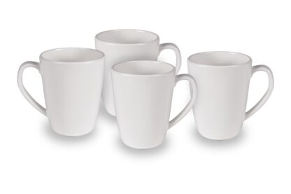Classic White Non-Slip Mug Set