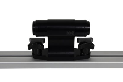 Bike Fork Mount Fits Diameter 20mm Axle x 100mm Fork Width - Compatible with Sliding Tray or Extrusion Rails (BLACK)