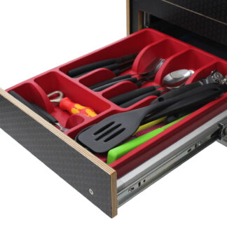 Drop In Kitchen + Storage Cube Compatible with Mod Pod Sliding Tray