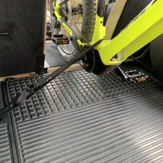 Free Standing - 1200mm  Fork Mount Rail Twin T-Slot + 3Mtr Cargo Strap