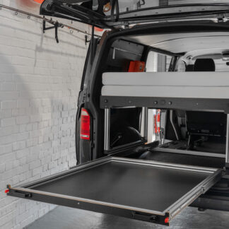 SWB/LWB - Sliding Tray + Removable Extending Double Bed
